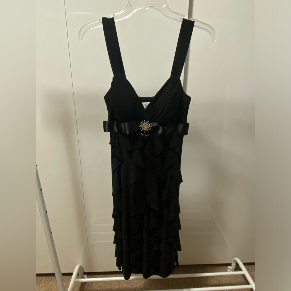 Black cocktail dress - Betsy and Adam by Linda Bernell